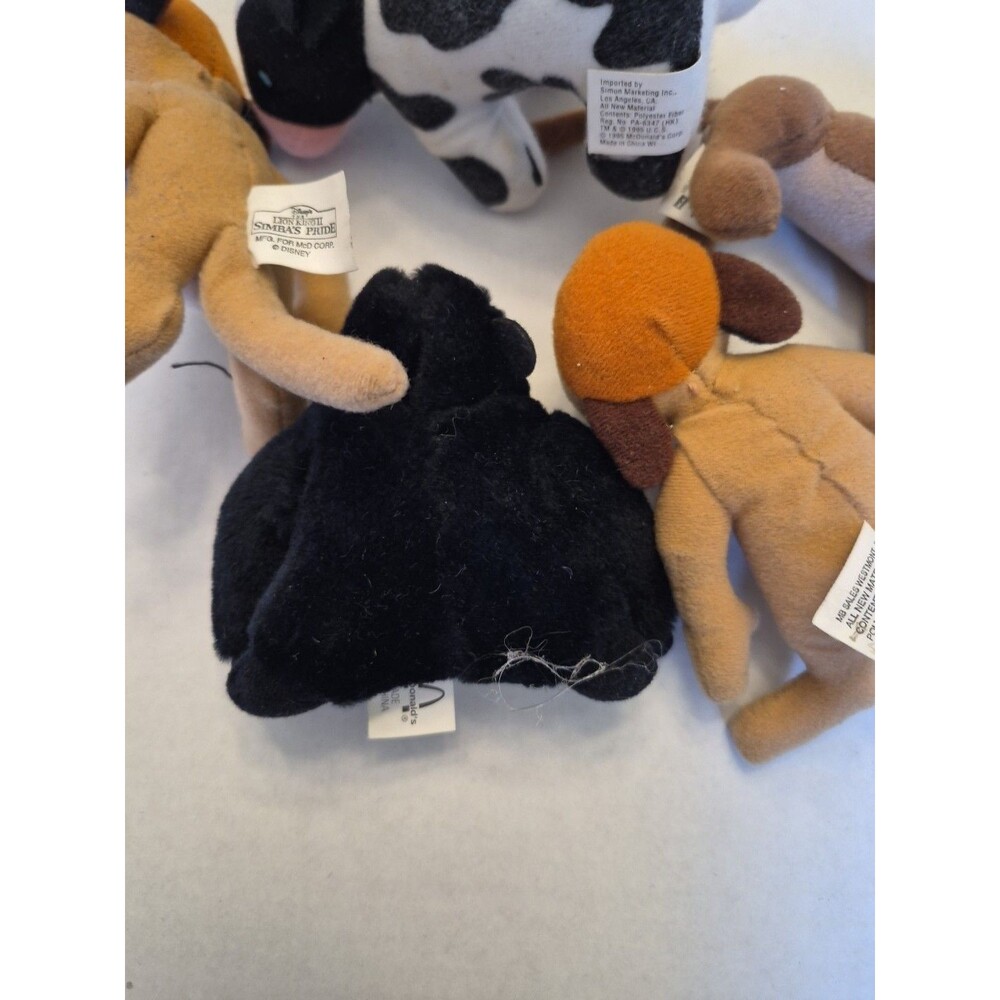 Vintage 1998 McDonald's Disney Lion King 2 Simba's Pride Plush Toys Lot of 5 - Picture 3 of 9
